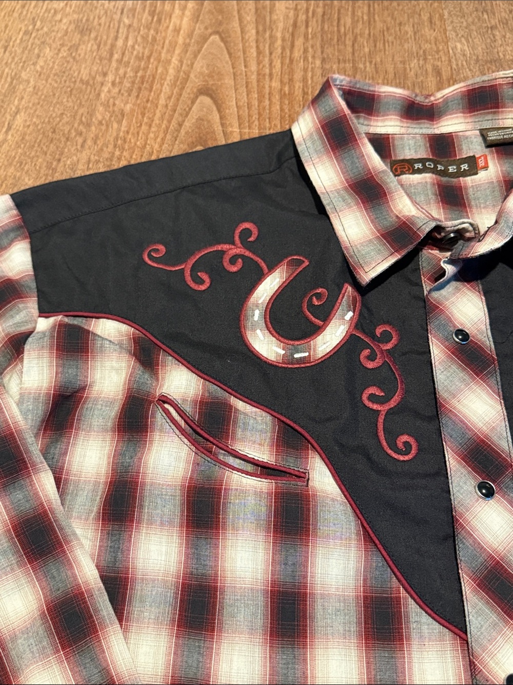 ROPER Western Shirt - 3XL - Picture 3 of 11